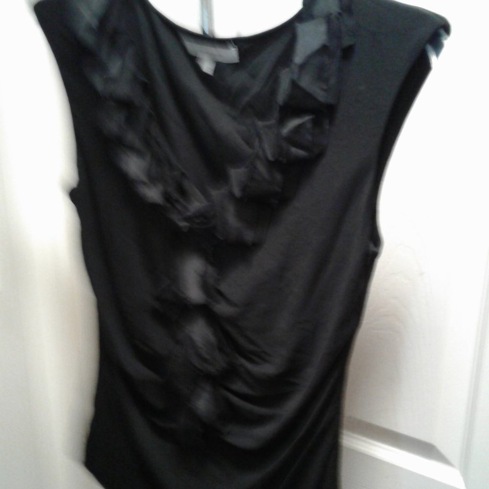 Classique entier ruffled tank top